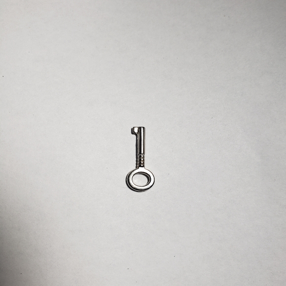 Silver Multilayer Padlock & Cross Chain Necklace - Picture 7 of 8